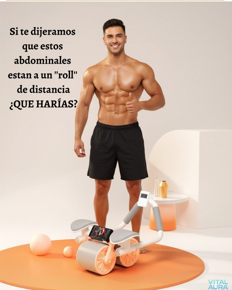 Rueda Abdominal Auto Rebote | Entrenamiento Inteligente
