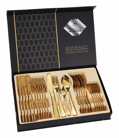 Set Cubiertos 24 Piezas HIGH QUALITY