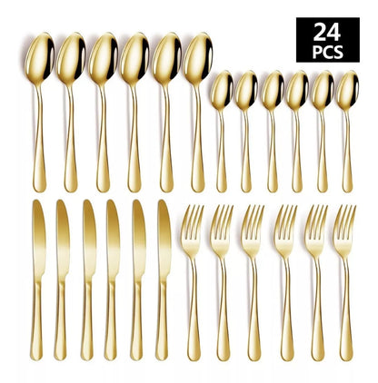Set Cubiertos 24 Piezas HIGH QUALITY